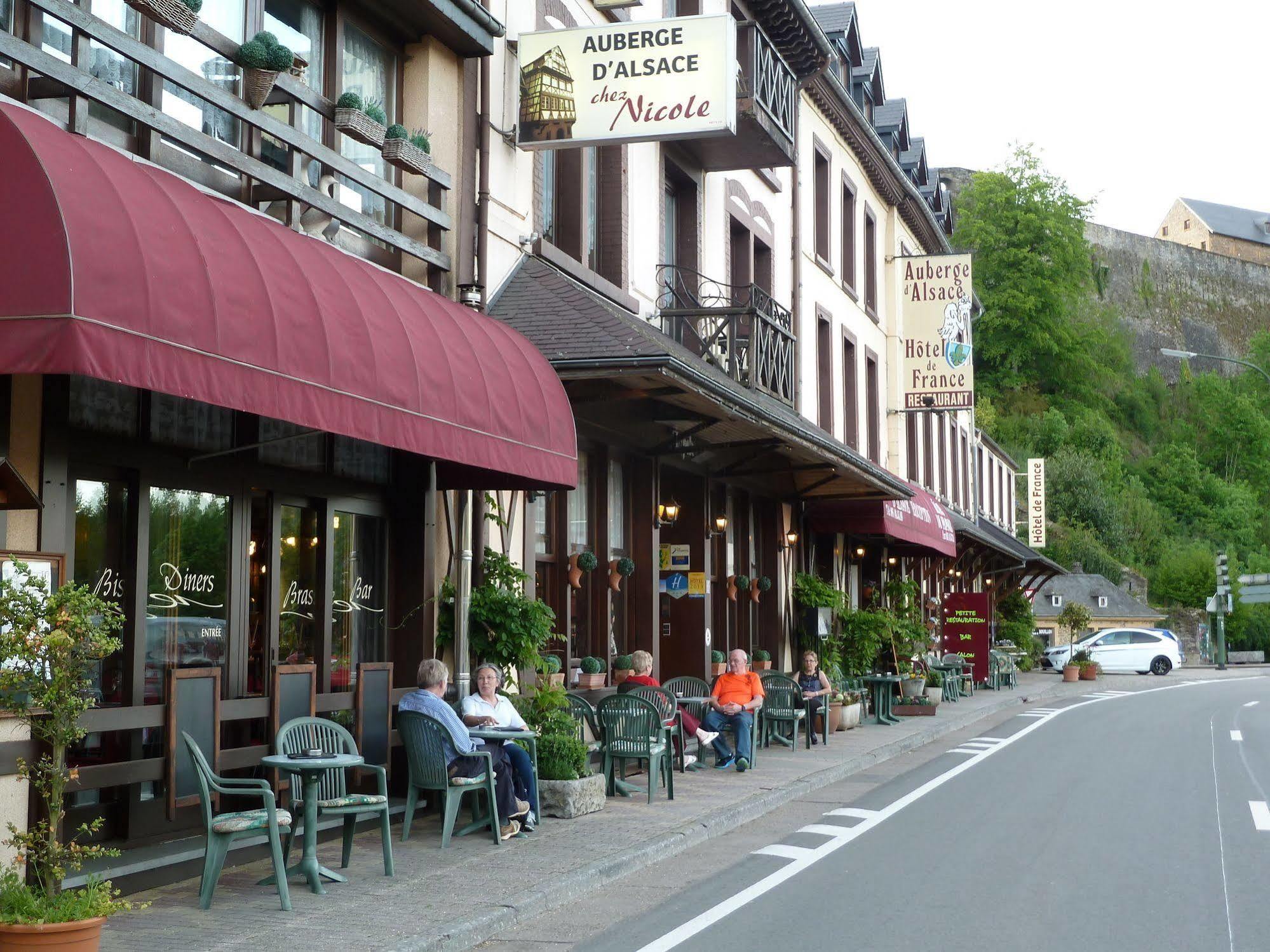 Auberge D'Alsace Hotel De France Bouillon Exterior foto