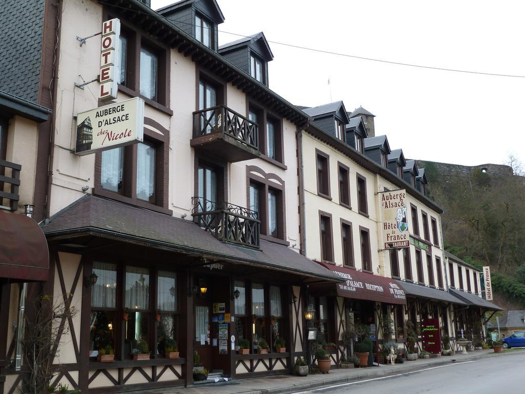 Auberge D'Alsace Hotel De France Bouillon Exterior foto