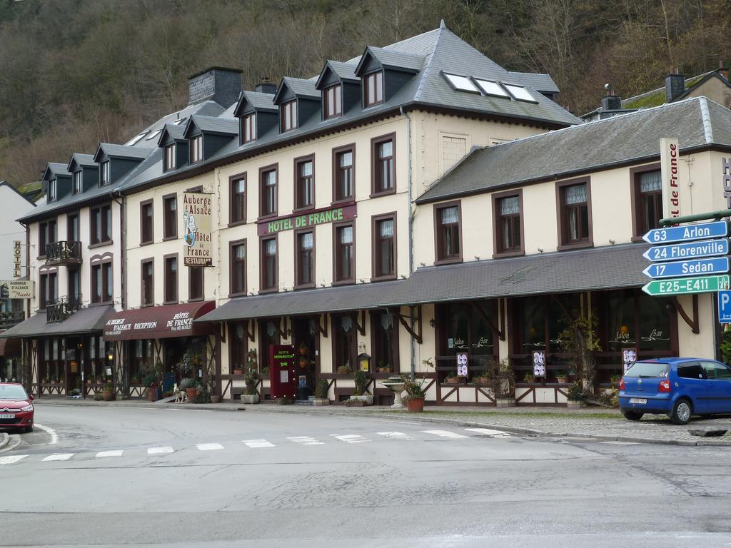 Auberge D'Alsace Hotel De France Bouillon Exterior foto